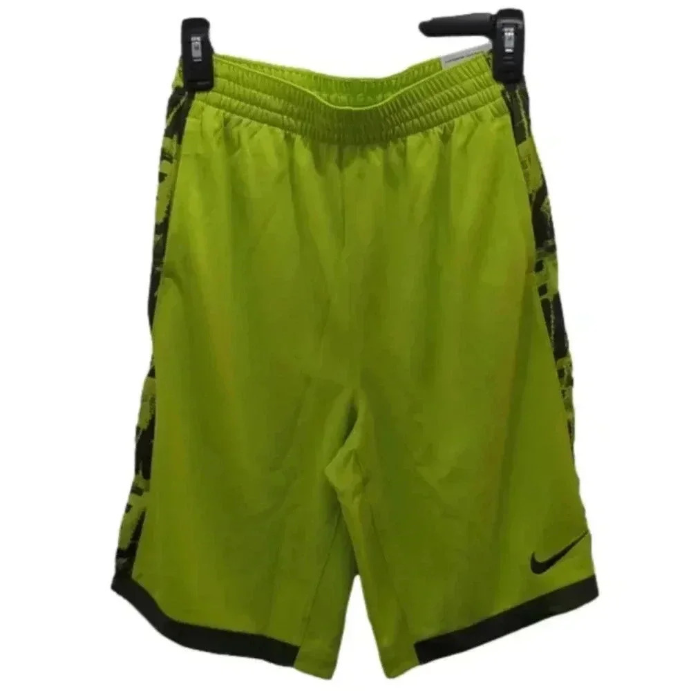 NIKE boys DRI-fit trophy printed training shorts